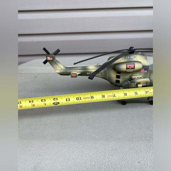GI Joe 2001 Funrise Hasbro Power U.S. Army Helicopter Untested - Picture 9 of 9